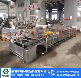 瑞和食品機械公司 高效竹筍清洗機引領行業標準